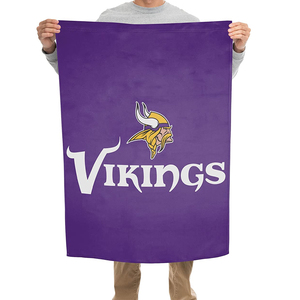 Bandiera della squadra di <span class=keywords><strong>delfini</strong></span> di Miami banner promozionali con Logo personalizzato vendita calda per le bandiere della squadra di NFL Minnesota Vichings formato e forma personalizzati - Product Image 5