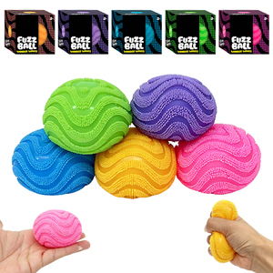 Magazzino USA: Palla Antistress Morbida e Soffice in Memory Foam a Lenta Risalita, con Esterno in Velluto, Giocattolo Sensoriale Soffice e Peloso per Alleviare lo Stress - Product Image 4