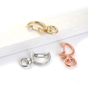 Nhà Sản Xuất Kim Loại Hợp Kim Kẽm Cherry Sakura Xoay Tôm Hùm Móc - Product Image 5