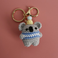 Nouvellement arrivé Animal porte-clés Crochet porte-clés renard poupée sac à tricoter pendentif à breloques ours porte-clés voiture porte-clés