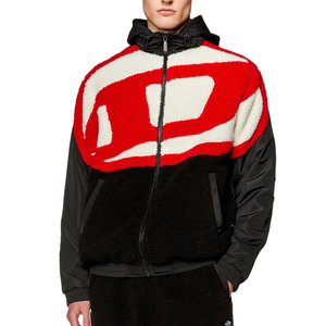 <strong>Mens</strong> Sherpa Fleece <strong>Jackets</strong> Plain Dyed logo Custom Design Zipper <strong>Fly</strong> <strong>Jackets</strong> Wholesale - Product Image 1