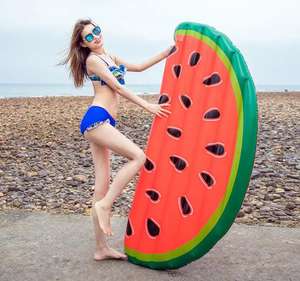 Flotador Inflable de Sandía para Piscina, Fabricado por OEM, Material de PVC, para 1 Persona, Capacidad de 100 kg, Juguete para Piscina - Product Image 5