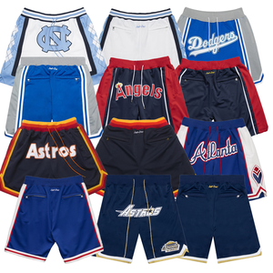 Shorts de baseball américains 2026 – Broderie de haute qualité, respirants et à séchage rapide - Product Image 1