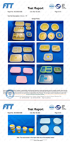 Boîte à lunch en silicone, compatible micro-ondes, sans BPA, écologique, simple, approuvée LFGB, pour le stockage des repas.