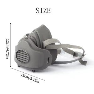 Reusable and Adjustable Hot Sale 3200 Mask Reusable Half <b>Face</b> Gas Mask Spray Paint Protective Respirator with Filters - Product Image 2