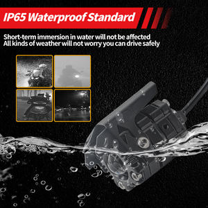 ファクトリーアウトレットミニLedワーキングデュアルカラードライビングヘッドライトドライブ2ランプフォグライトオートバイATVSUVオフロード用スポットライト - Product Image 6