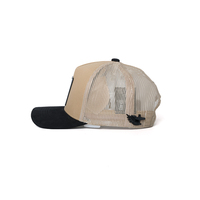 Casquette de baseball 5 panneaux respirante en coton pur avec logo brodé personnalisé, dos en maille et épingles métalliques – Style Fashion Design