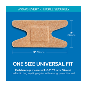 YOJO Medical Grade H Knuckle Shape Elastic <strong>Fabric</strong> Flexible Wound <strong>Plaster</strong> for Finger Joint Cuts OEM Custom Logo - Product Image 3