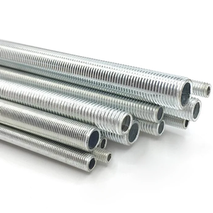 <span class=keywords><strong>Tige</strong></span> <span class=keywords><strong>filetée</strong></span> <span class=keywords><strong>creuse</strong></span> en aluminium galvanisé M12 DIN 975 avec écrous hexagonaux - Product Image 6