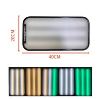 Lampe de réparation automobile Steeltreks 12V à 9 couleurs réglables, sans batterie, avec col de cygne flexible et support à ventouse pour détection de bosses sans peinture