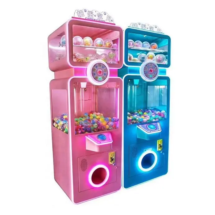 Muntautomaat Gumball Snoep Mixer Dispenser Speelgoed Custom Elektronische Gachapon Machine Gashapon Vending