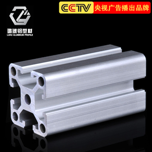 โปรไฟล์อลูมิเนียมลูฮู 40x40 โปรไฟล์อลูมิเนียมอัลลอยด์อัดขึ้นรูปสำหรับงานหนักสำหรับโครงเครื่องจักร - Product Image 4