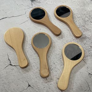 Miroir de <span class=keywords><strong>maquillage</strong></span> cosmétique à main de conception moderne en gros, miroir de poche de salon de beauté avec poignée, logo <span class=keywords><strong>et</strong></span> emballage personnalisés - Product Image 4