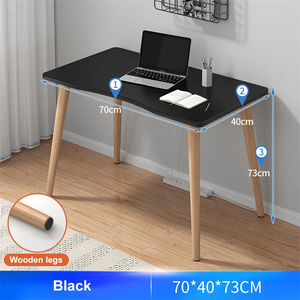 Modern Home Office Furniture Wholesale Manufacturer's New Design Wooden Computer Desk Conform to Human Body <strong>Curve</strong> - Product Image 6