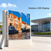 Écran d'affichage numérique LED P4 P5 P6 P8 pour publicité extérieure, résistant à l'eau, pour bâtiments, écrans LED de publicité pour DOOH