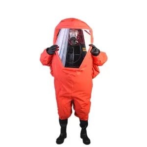positive pressure suit chemical resistant safety suit