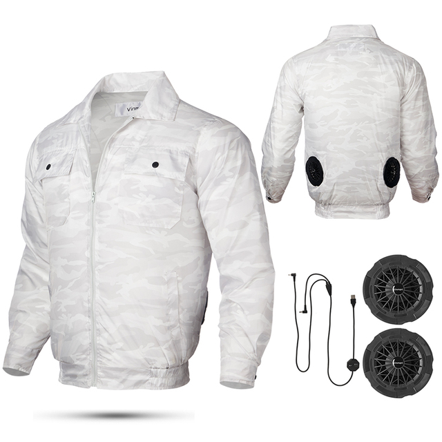 Most Popular Japanese Style Kuchofuku air Conditioned Jacket With Two Fans to Offer Fan Cooling Cloth
