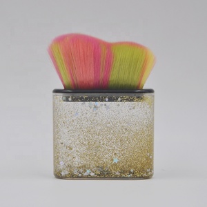 Exquisita <span class=keywords><strong>brocha</strong></span> fluida para base de <span class=keywords><strong>maquillaje</strong></span> Kabuki, <span class=keywords><strong>brocha</strong></span> multifuncional para polvo facial, <span class=keywords><strong>brocha</strong></span> de cuerpo plano para base de loción - Product Image 6