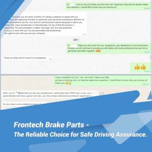 Fontech ผ้าเบรครถบรร<span class=keywords><strong>ท</strong></span>ุกหนัก<span class=keywords><strong>ท</strong></span>ุกรุ่น WVA 29174สภาพใหม่สำหรับรถวอลโว่รุ่น Renault FH และ MAGNUM ในตลาดยุโรป - Product Image 4