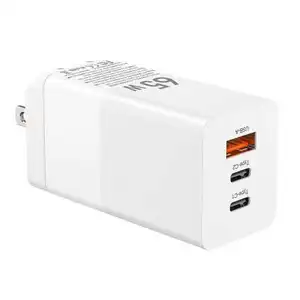 ILEPO CE FCC RoHS 65W GaN USB tipo C caricabatterie per Laptop PPS 65W ricarica rapida QC3.0 PD3.0 USB tipo C caricabatterie per telefoni veloci