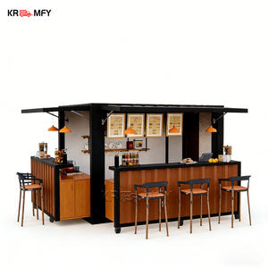 รถขายอาหารเคลื่อนที่แบบมืออาชีพ ร้านอาหารคอนเทนเนอร์ คาเฟ่ บาร์ รถพ่วงขายอาหารจานด่วน รถเข็นครัว - Product Image 5