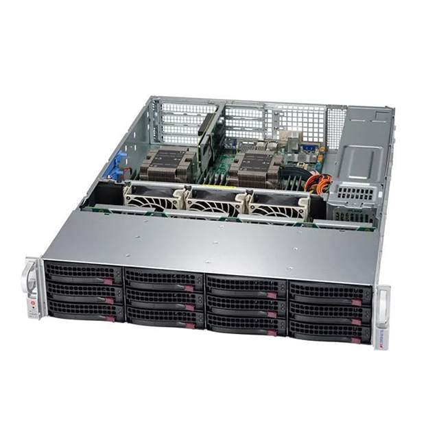 Supermicro SYS-6029P-WTRT 2U Rackmount Barebone Server with Dual Intel Xeon CPUs 12x 3.5" Drives 3 Years Warranty in Stock