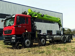 Grúa montada en camión con pluma aislada al por mayor personalizada de fabricante <span class=keywords><strong>para</strong></span> instalación de <span class=keywords><strong>postes</strong></span> de línea eléctrica y mantenimiento de Telecomunicaciones - Product Image 4