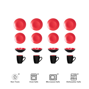 ชุดจานชามเซรามิคทรงกลม โปรโมชั่นเดือนกันยายน แก้วกาแฟ ดีไซน์หรูหรา สะอาดง่าย สวยงาม ชุดอาหารค่ำสำหรับงานแต่งงาน - Product Image 4