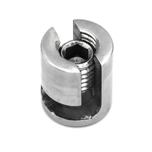 Pince croisée pour câble métallique en acier inoxydable 316 Rampe de câble de type L Pince pour câble métallique à réglage d'angle 304 - Product Image 2