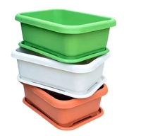 Fabricant professionnel de pots de fleurs en plastique de grande taille sur mesure, pots de fleurs pour pépinière, moules d'injection
