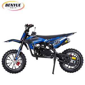 <span class=keywords><strong>Moto</strong></span> tout-terrain 49cc 2 temps à essence, bleu et noir, pour enfants et jeunes, idéale pour la course en extérieur - Vente chaude - Product Image 5