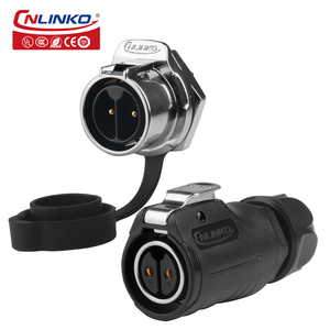 Cnlinko Manufacturer IP68 LP 20 2 Pin Plastic and <strong>Metal</strong> Aviation <strong>Connectors</strong> Male Female Wiring <strong>Screw</strong> Waterproof Cable <strong>Connectors</strong> - Product Image 6