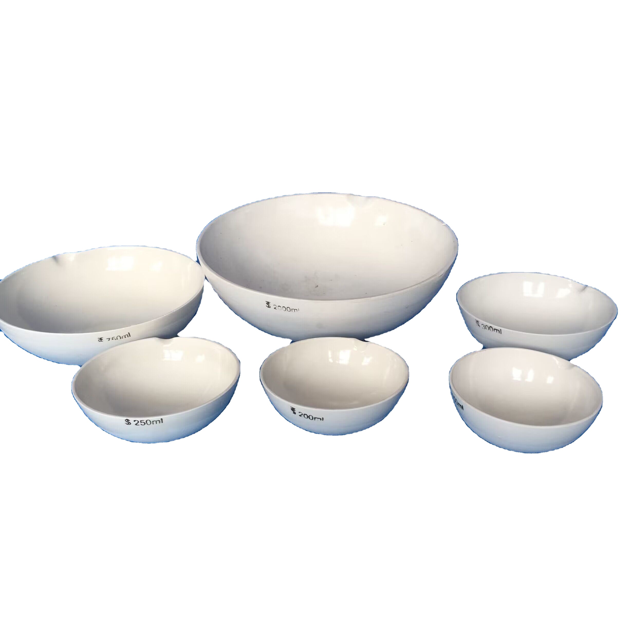 MAGICLULU Evaporation Dish With Handle Lab Evaporation Dishes Evaporating Dish With Handle Laboratory Evaporating Basins Porcelain Evaporating