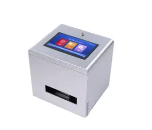 5 Inch 12.7Mm Statische Draagbare Codeermachine Vervaldatum Batch Inkjet Code Printer Voor Plastic Zakken Fles Kartonnen Doos