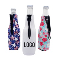 Personalisierter Bier-Coozy, Neopren-Flaschenkühler, individueller Koozy mit Logo, Hochzeits-Koozy, Blanko-Flaschenhülle, Bier-Coozy mit Reißverschluss