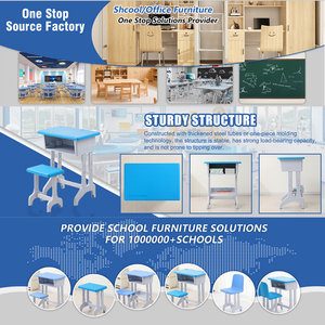 <span class=keywords><strong>Escritorio</strong></span> <span class=keywords><strong>Infantil</strong></span> Ergonómico, Cómodo y Moderno de Plástico con Altura Ajustable y Patas Antideslizantes para Uso Escolar - Product Image 4