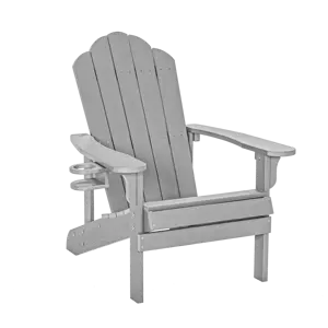 הנחה שאינו דוהה פלסטיק עץ ריהוט גן חיצוני כיסאות הטוב ביותר קבוע Adirondack יו"ר