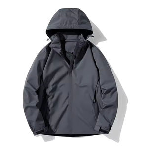 Venta Directa de Fábrica, Chaqueta de Forro Polar Impermeable Personalizada para Exteriores, Ropa Deportiva Ligera de Otoño para Senderismo, Transpirable, para Montañismo y Camping - Product Image 5