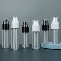 2021 contenitori cosmetici vuoti di plastica 30ml pompa dello spruzzo di pressione bottiglia trasparente bottiglie in pet