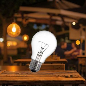 หลอดไส้ E27 100W 200W 300W 500W ฐานอลูมิเนียมพร้อมวัสดุแก้วจาก - Product Image 2