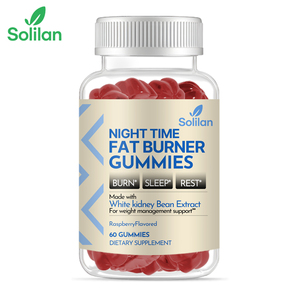 Dành cho người lớn ban đêm thời gian giảm béo Gummies Trắng thận đậu xanh cà phê đậu vitamin B6 Melatonin để giảm cân Burner Gummy kẹo - Product Image 1