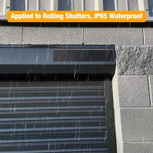 Panneau solaire monocristallin en silicium 18V 5W pour volets roulants électriques, pergola, écran de fenêtre, chargeur de batterie - Product Image 3