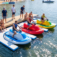 JOOLOOG Scooter aquatique gonflable, jet ski électrique, jeu de loisirs aquatiques