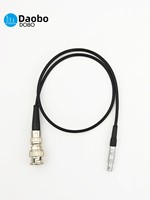 Câble de sonde Q9-C5 dédié à la détection de défauts de haute précision, test non destructif, signal de données ultrasonique haute fréquence BNC-FAA00