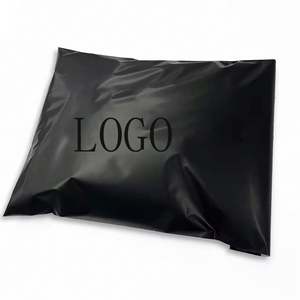 Custom Black LOGO Shipping Mailer Biodegradable Strong Adhesive Mailing <b>Bag</b> for <b>Clothing</b> - Product Image 4