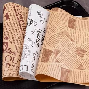 Plato de Papel Grande Comercial Biodegradable Antigrasa y Absorbente de Aceite de Silicona para Papas Fritas, Pollo Frito y Pan - Product Image 4