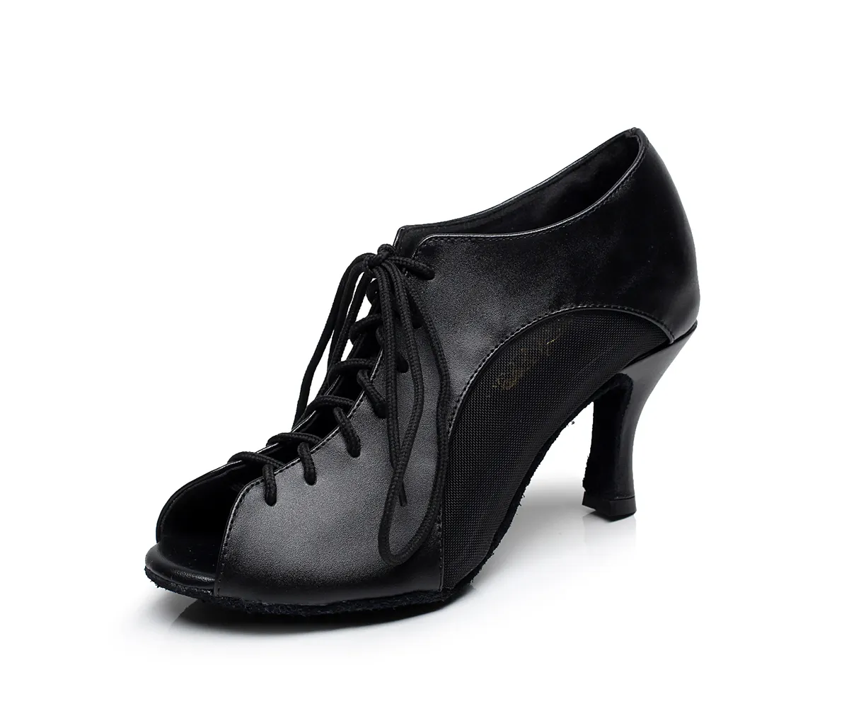 Damen-Latin-Tanz-Schuhe mit niedriger Ferse weicher Boden hohe Ferse spezielle Salsa-Schuhe neues Design