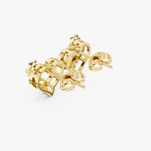 Pendientes de Diamantes en Forma de Corazón Románticos de la Mejor Calidad para Mujer, con Piedras Brillantes para Uso Diario y de Fiesta, en Venta - Product Image 3
