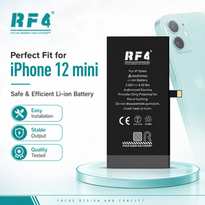 <span class=keywords><strong>Batteria</strong></span> di Ricambio RF4 12 Mini <span class=keywords><strong>da</strong></span> 2227mAh Standard e 2460mAh Alta Capacità agli Ioni di Litio, Parti di Ricambio Disponibili - Product Image 3