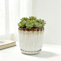 Nouveau pot de fleurs en diamant, pot de fleurs épaissi et agrandi, pour plantes vertes d'intérieur, balcon, salon, grand pot de fleurs